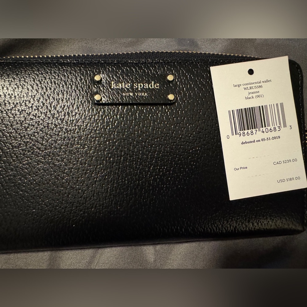 Kate Spade Black Wallet - Picture 5 of 5